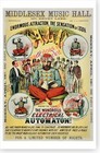 Ali The Electrical Automaton Magician Retro Victorian Magic Poster