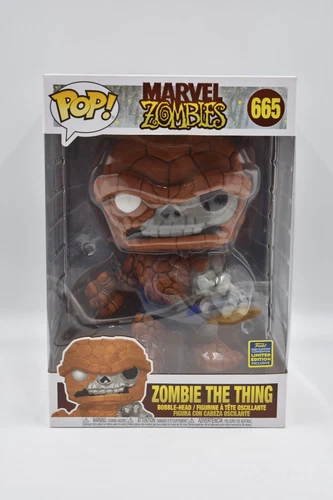 Funko POP! Marvel Zombies #665 Zombie The Thing 10-inch 2020 Summer Convention