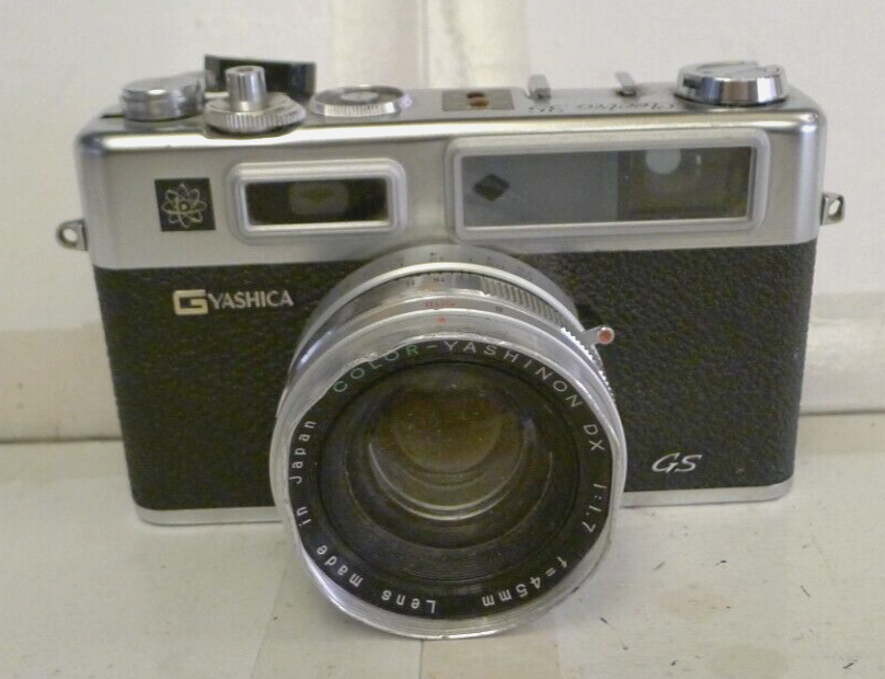 Yashica Electro 35 GS 35mm Film Camera with DX 1:1.7 F=45mm