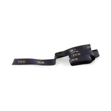 BRAND NEW, LIMITED EDITION Authentic Dior Navy Holiday Ribbon - Sold By the Yard