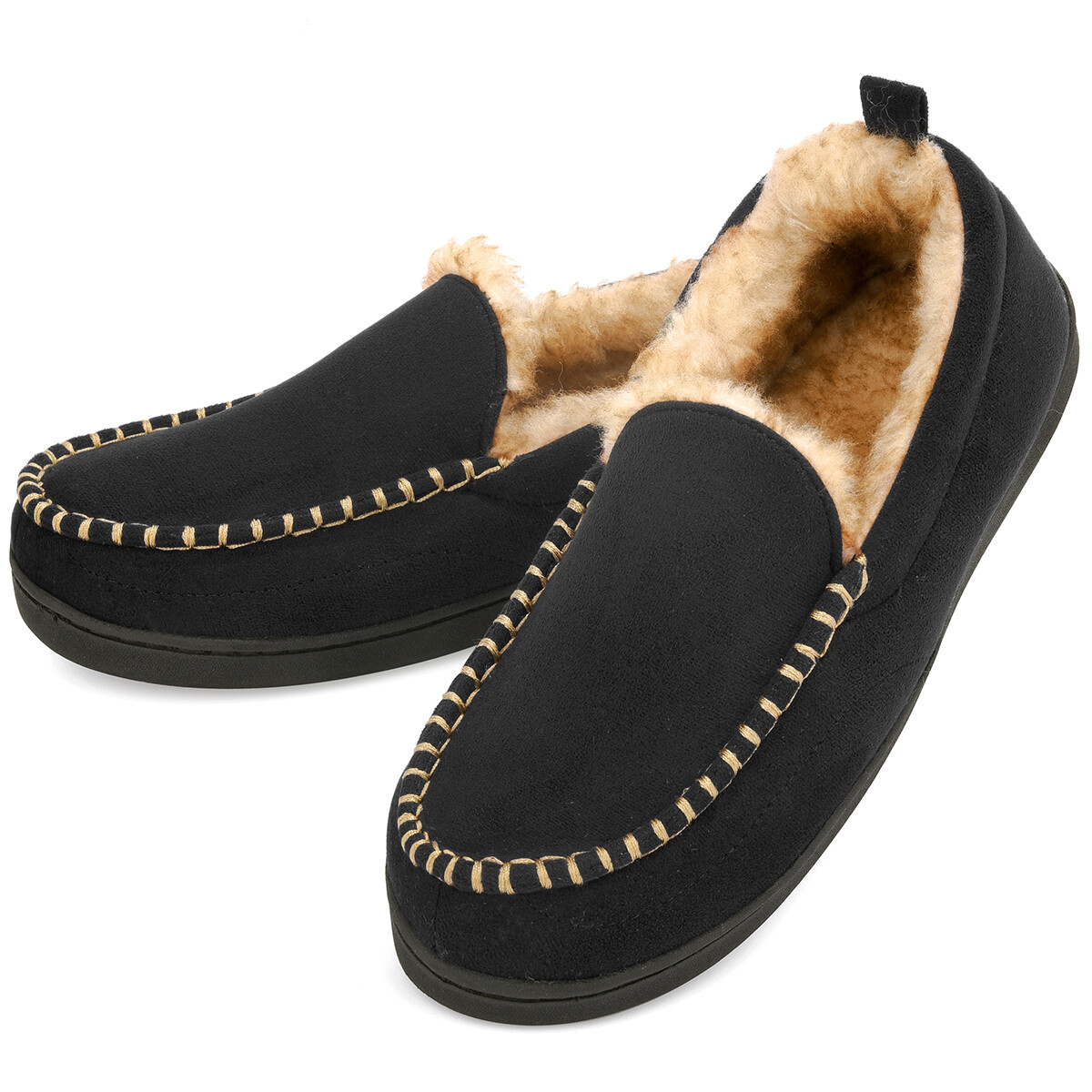 Mens Moccasin Slippers Amazon Men's House Shoes MIXIN
