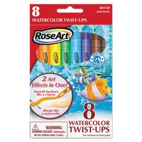 Roseart Watercolor Twist Ups Assorted 8 Per Set 48150aa24 Roseart Watercolor Twist Ups Assorted 8 Per Set 48150aa24