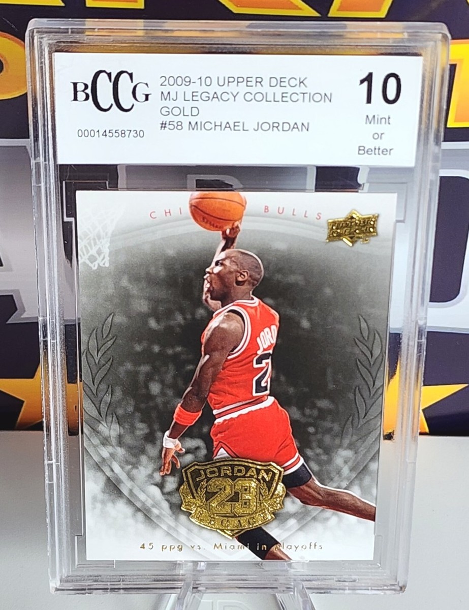Michael Jordan 2009-10 Upper Deck MJ Legacy Collection Gold Michael Jordan 2009-10 Upper Deck MJ Legacy Collection Gold