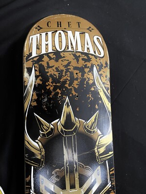 RARE Darkstar Chet Thomas Armor Skateboard Deck Vintage Clear