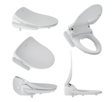 BioBidet Electric Bidet Seat Elongated Toilets w/ Fusion Heating Tech SEALED