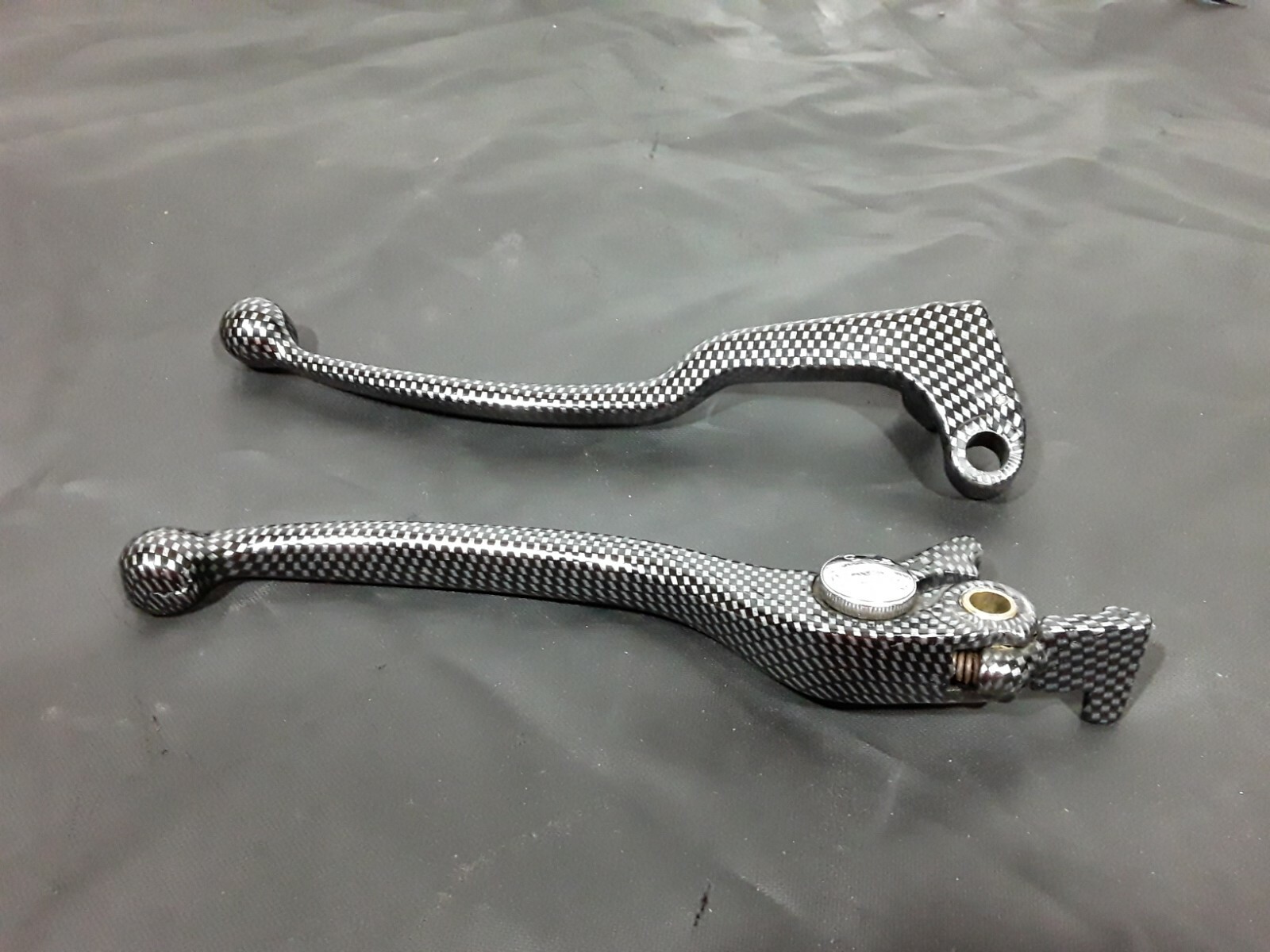 20012005 YAMAHA FZ1 & R6 OEM REPLACEMENT BRAKE & CLUTCH LEVER SET CARBON LOOK eBay