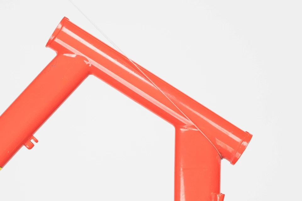 MARCO DE ACERO NUEVO MARIN TWIN PEAKS AÑOS 90 VINTAGE ROAD DEDACCIAI COM 12,5 ROJO ANTIGUO Foto 4 de 4