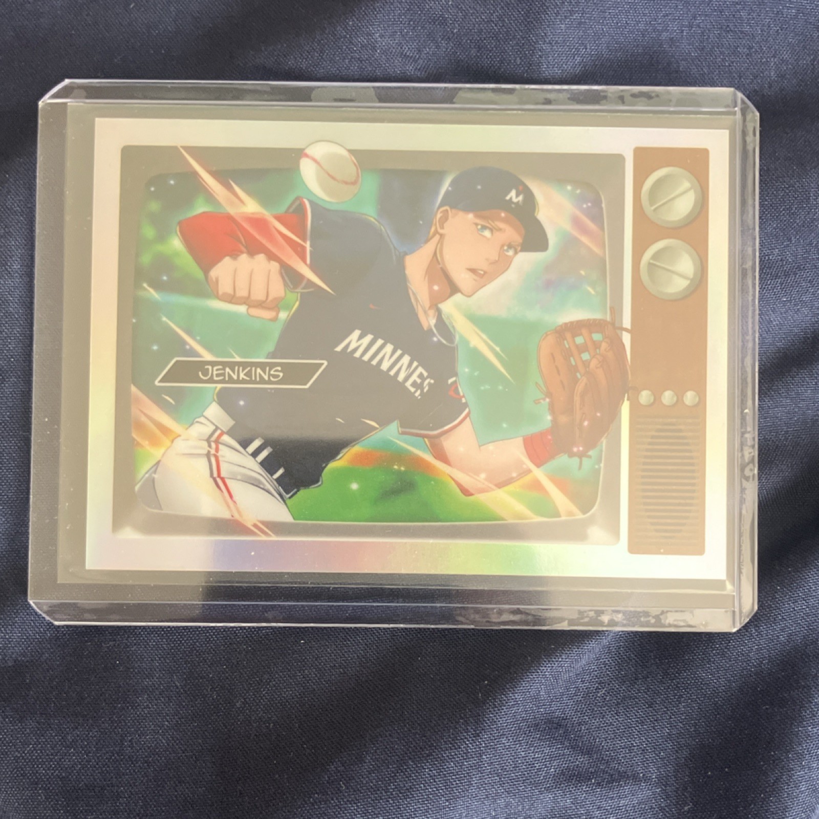 2025 Topps Bowman Anime Walker Jenkins BA-11 Minnesota Twins Baseball Card