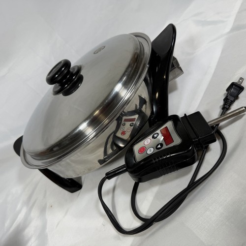 Saladmaster 12” Electric Skillet SA012OCU T304-T316L Surgical Stainless Steel