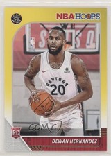 2019-20 Panini NBA Hoops Yellow Dewan Hernandez #254 o1h