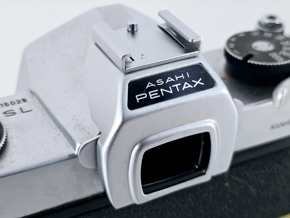 🌸[Casi COMO NUEVO] Adaptador de zapata de flash Pentax Spotmatic para SP SPII SPF de Japón Foto 2 de 4