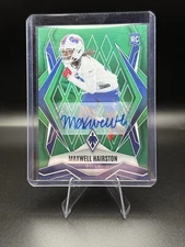 2025 Panini Phoenix - Maxwell Hairston - Green Auto 01/25 - Buffalo Bills