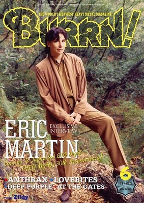 Eric Martin MR.BIG Anthrax Lovebites Onmyo-Za Japan Metal Mag BURRN! Jun 2026