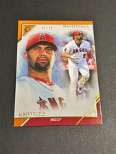 2017 Topps Gallery - Masterpieces Albert Pujols #MP-13 Orange /25
