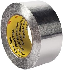 3M 425 Aluminum Foil Tape 19mm x 55m Silver Thermal Conductive HVAC 85314 - NEW
