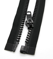 2PCS 5 30 Inch Separating Jacket Zippers for Sewing Coats Jacket Zipper 76Cm Bl