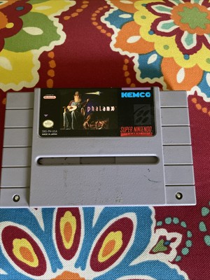 Phalanx (Super Nintendo, 1992) SNES Kemco Cartridge Only Authentic Tested+Works