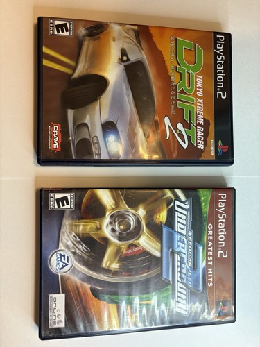 (2) PS2 Game Lot Need For Speed Underground 2, Tokyo Extreme Racer Drift 2 - Picture 2 of 6
