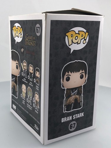 Funko POP! Televisión Juego de Tronos Bran Stark en silla de ruedas #67 CAJA DAÑADA - Imagen 9 de 14