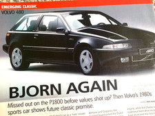VOLVO 480 - FRAMEABLE COLLECTIBLE ORIGINAL CLASSIC CAR MODEL REVIEW