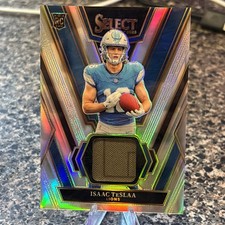 2025 Panini Select - Rookie Swatches Isaac Teslaa #RSW-ITA /125 (MEM, RC)