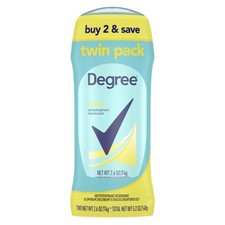 Degree Long Lasting Antiperspirant Deodorant Stick Twin Pack, Fresh, 2.6 oz