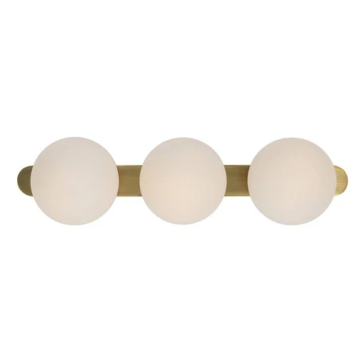 Uttermost Droplet 22" High Antique Brass 3-Light Wall Sconce - Picture 4 of 4