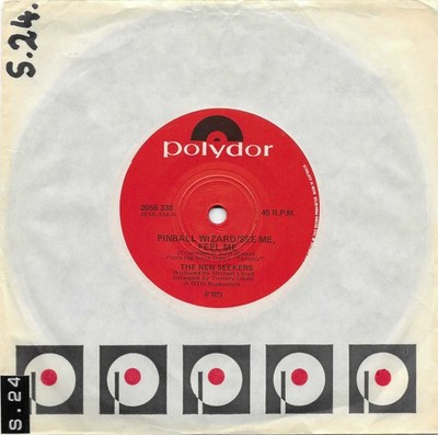 The New Seekers   Pinball Wizard / See Me, Feel Me - 7'' single