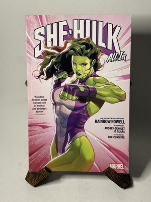 She-Hulk Vol 5: All In (2024) - Rowell, Genolet, Guara, Cunniffe   TPB