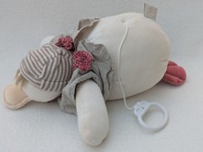 Moulin Roty Edward The Duck Musical Soft Cot Toy Cuddly Teddy Stuffed Animal