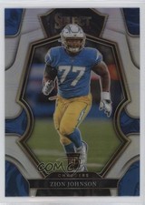 2022 Panini Select Premier Level Silver Prizm Zion Johnson #156 0jk3