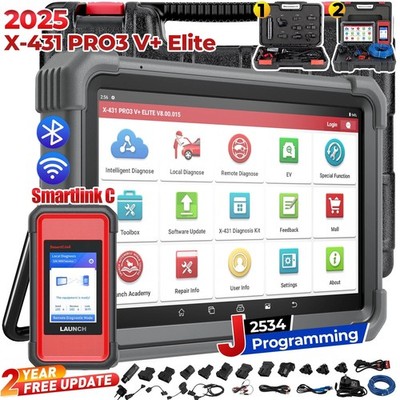 LAUNCH X431 PRO3S+ Elite SmartlinkC V+ ELITE OBD2 Diagnosegerät 2 Jahre Update