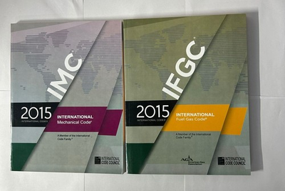 #ad 2015 International Fuel Gas Code IFGC 2015 International Mechanical Code IMC $182.00