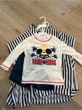 Disney Mickey Mouse Swimsuit Set - 3 Piece Swimset Size 2T