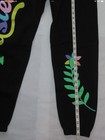 Pastel Clothing Brand Multicolor Logo Sweatpants Black Sz Small — photo 7