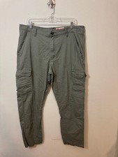 Wrangler Men's Regular Taper Cargo Pants Olive Green 38x30