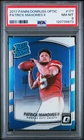 2017 Panini Donruss Optic Patrick Mahomes II #177 Rookie PSA 8