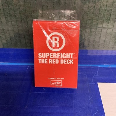 Superfight The Red Deck Expansion Set Card Game 100 R-Rated Cards (Sealed, 2018)