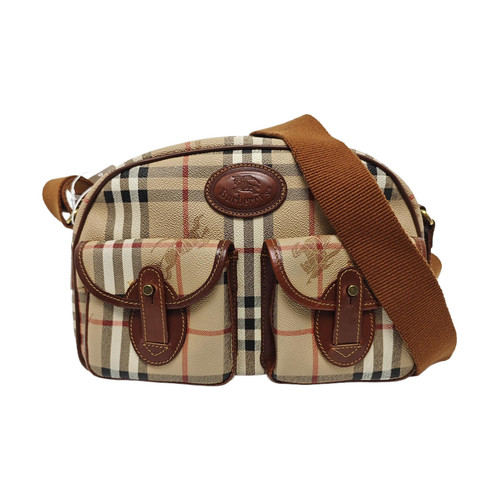 BURBERRY Shoulder bags Leather Brown Free Shipping | Duties Paid