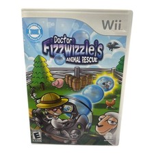 Doctor Fizzwizzle's Animal Rescue (Nintendo Wii) - Game, Case, & Damaged Manual