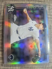2025 Topps Chrome Gerrit Cole Refractor SP Card #110 New York Yankees
