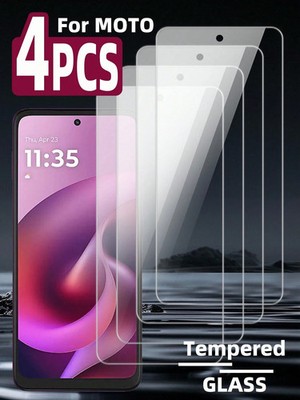 4er Pack Displayschutzfolie für Android Smartphones Hochwertiger Glas Billig24
