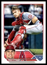 Max Stassi 2023 Topps #85 Los Angeles Angels MLB READ FREE SHIPPING AutographDen