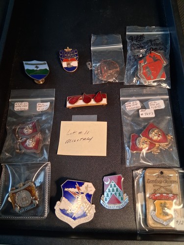 " Junk Drawer " 14 Miltary items (Lot #11)