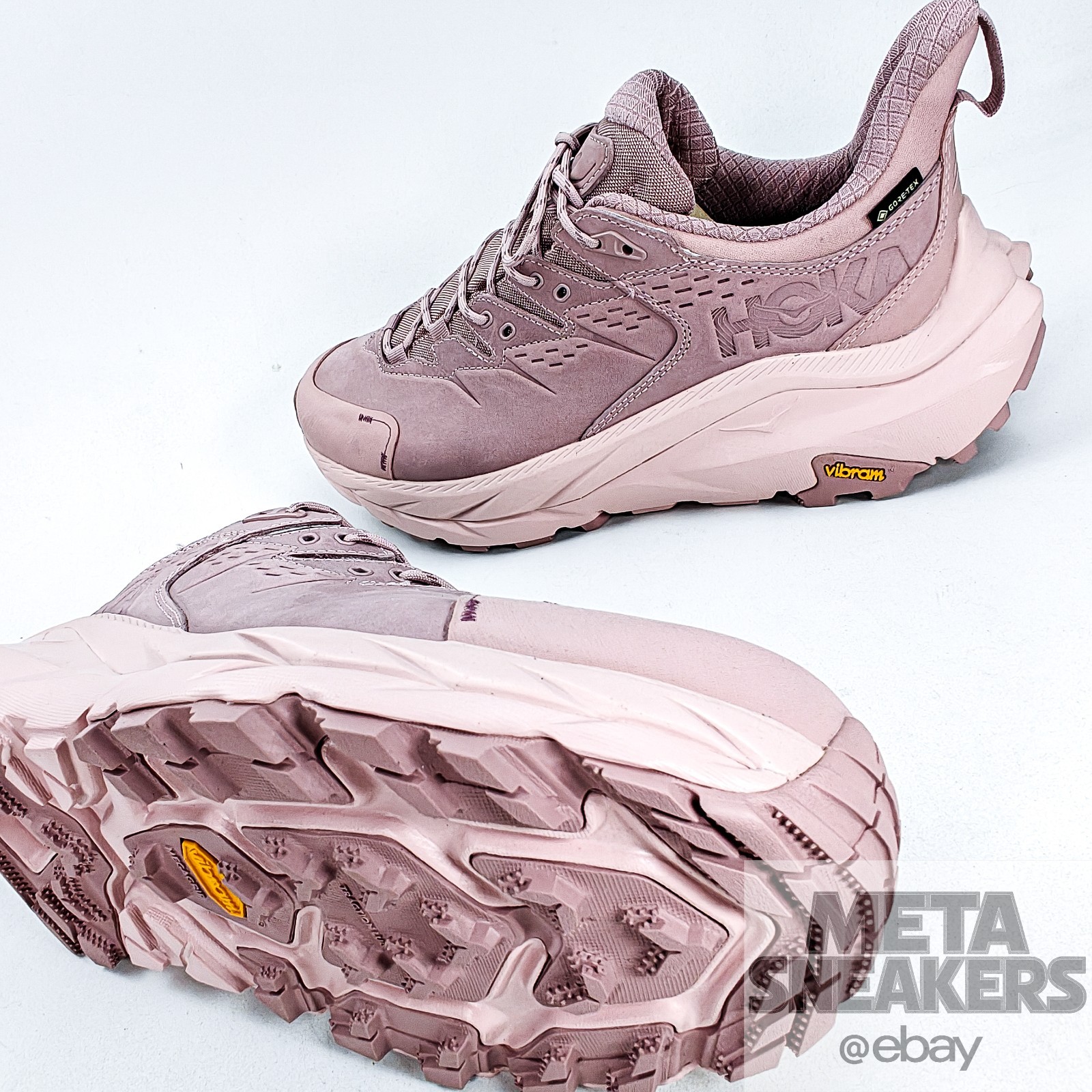 Hoka One One GTX US 12 Men's Pale Peach Outdoors Vibram Kaha 2 Low Gore Tex New thumbnail 6
