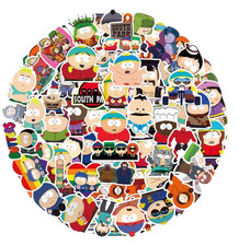 50x SOUTH PARK Sticker Trickfilm Deko Aufkleber Kult Cartoon Sitcom Matt Stone