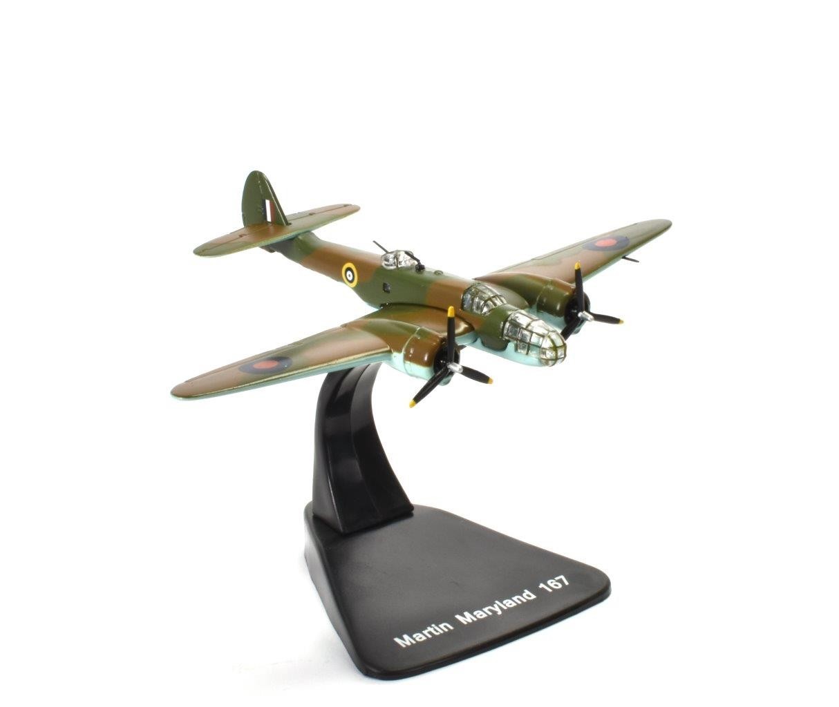 Martin Maryland 167 cadeau pour passionné d'aviation miniature 1/144