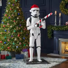 Home Depot's Disney 6 ft. Animated Stormtrooper NEW IN BOX Star Wars, Life Size!