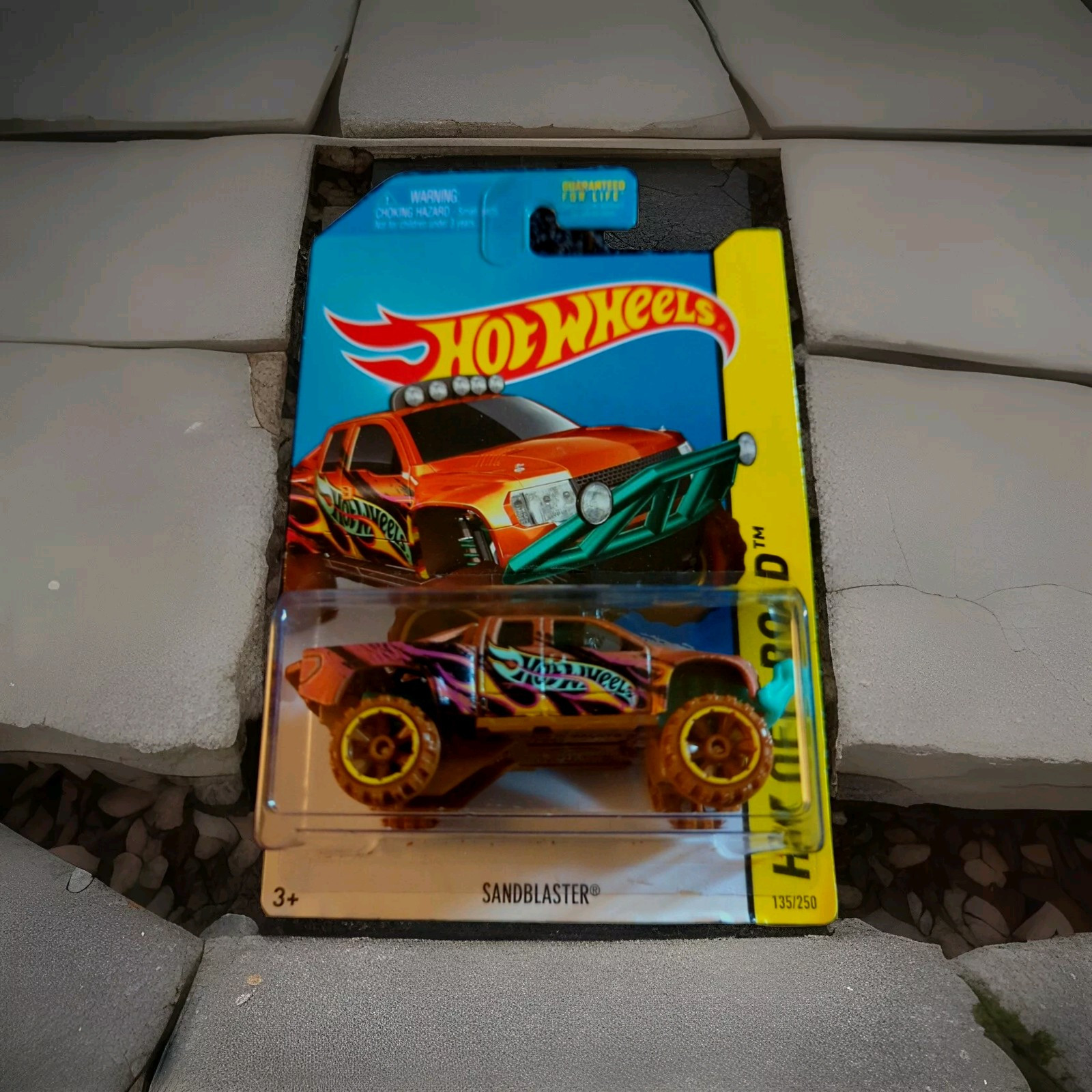 HOT WHEELS 2013 OFF ROAD SERIES SANDBLASTER