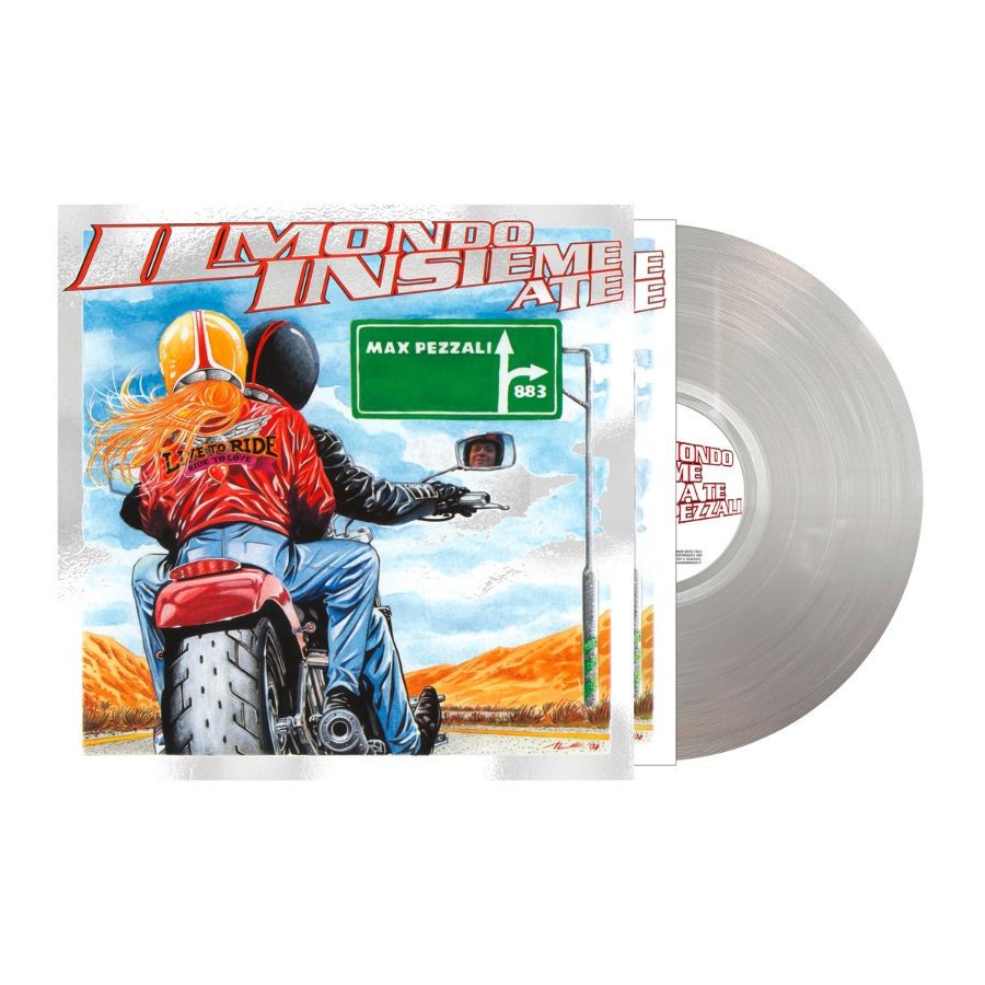 883 1 Il Mondo Insieme A Te Colored Vinyl LP 33 RPM 12 in Crystal Cover